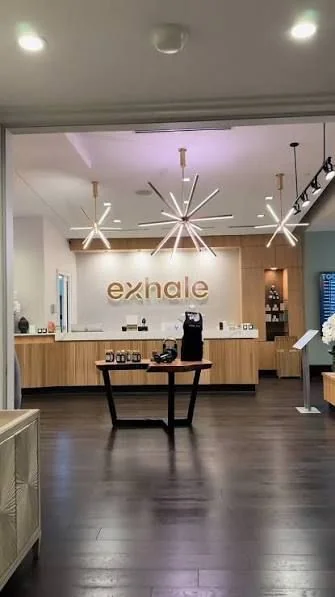 The Exhale Spa Atlanta reception
